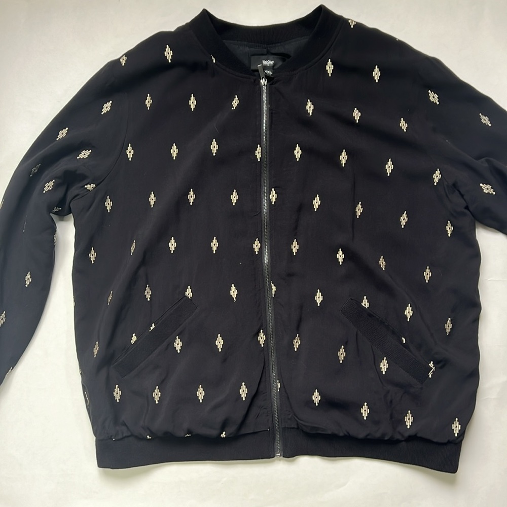 XXL Full Zip Bomber Jacket long sleeve